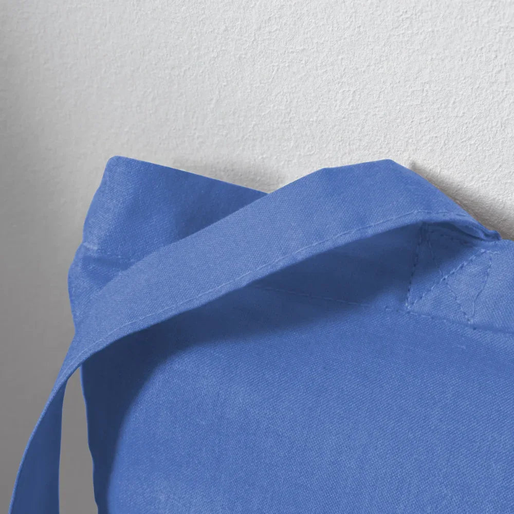 Stoffbeutel aus 100% Baumwolle - personalisierbar - Hellblau