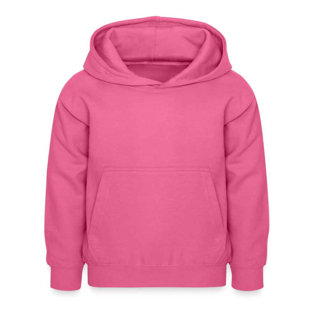 Kinder Hoodie - personalisierbare Vorder- und Rückseite - Pink