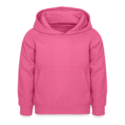 Kinder Hoodie - personalisierbare Vorder- und Rückseite - Pink