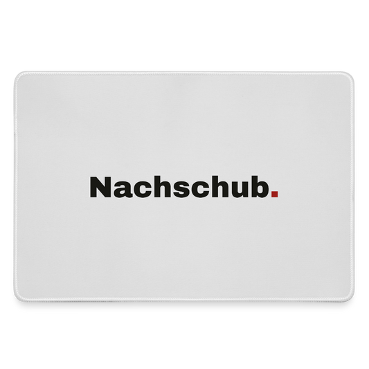 "Nachschub. Grotesk-Motiv" Motiv-Mousepad, Farbe Grau