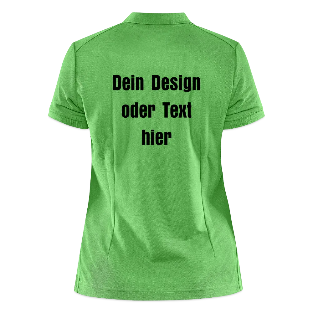 CRAFT Core Unify Frauen Polo Shirt - personalisierbar - Grün