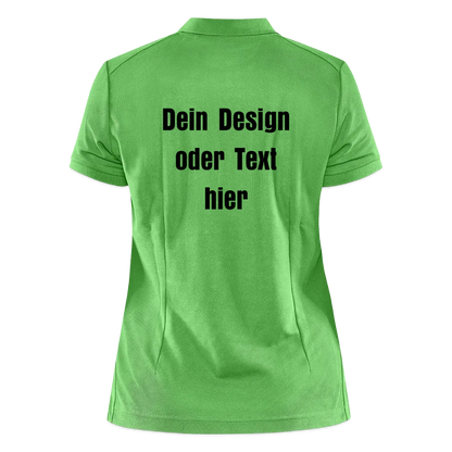 CRAFT Core Unify Frauen Polo Shirt - personalisierbar - Grün