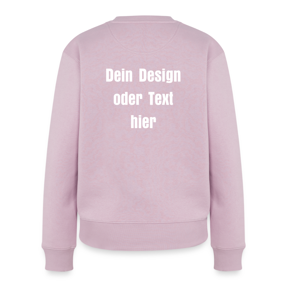 Frauen Premium Pullover - personalisierbar - Altrosa