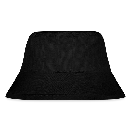 Stanley/Stella recycelter Bucket Hat - personalisierbar - Schwarz