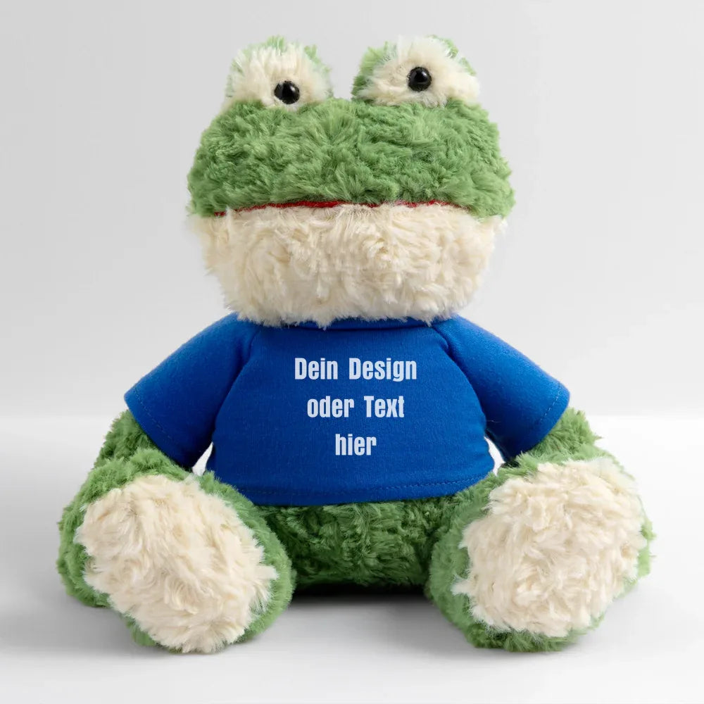 MiniFeet® Frosch Torge - personalisierbar - Königsblau