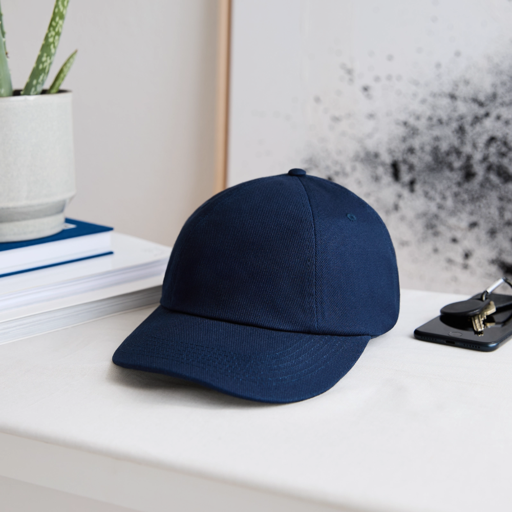 Baseballkappe - personalisierbar - Blau/Blau
