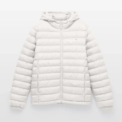 LIGHTWEIGHT Männer Pufferjacke von Stanley/Stella - personalisierbar - Gebrochenes Weiß