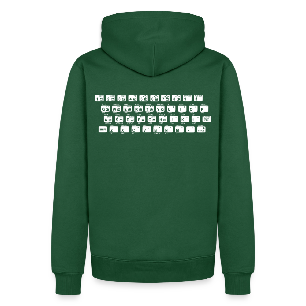 48K ZX Spectrum Retro Hoodie für Herren - Flaschengrün