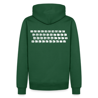 48K ZX Spectrum Retro Hoodie für Herren - Flaschengrün