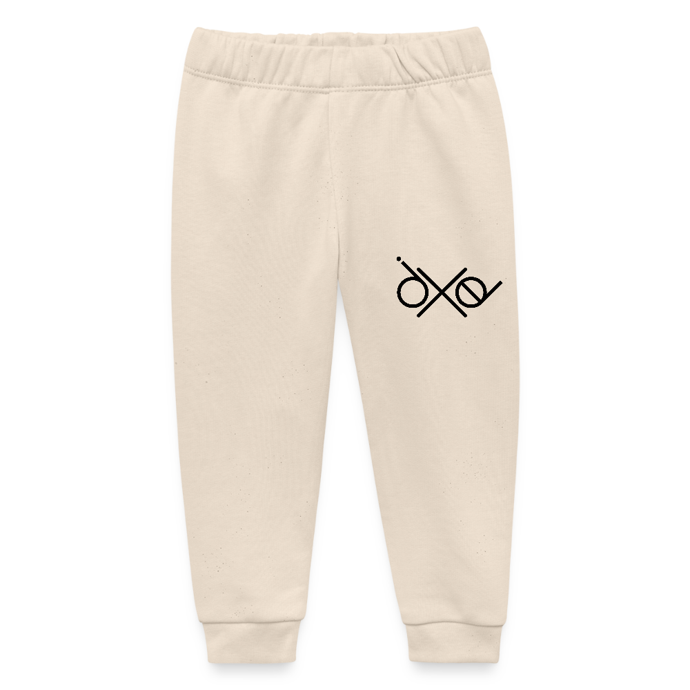 Stanley/Stella Baby Bio-Jogginghose Baby Tumbler  - personalisierbar - Weißgrau