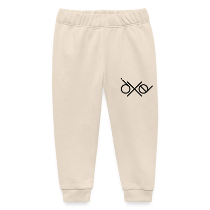 Stanley/Stella Baby Bio-Jogginghose Baby Tumbler  - personalisierbar - Weißgrau