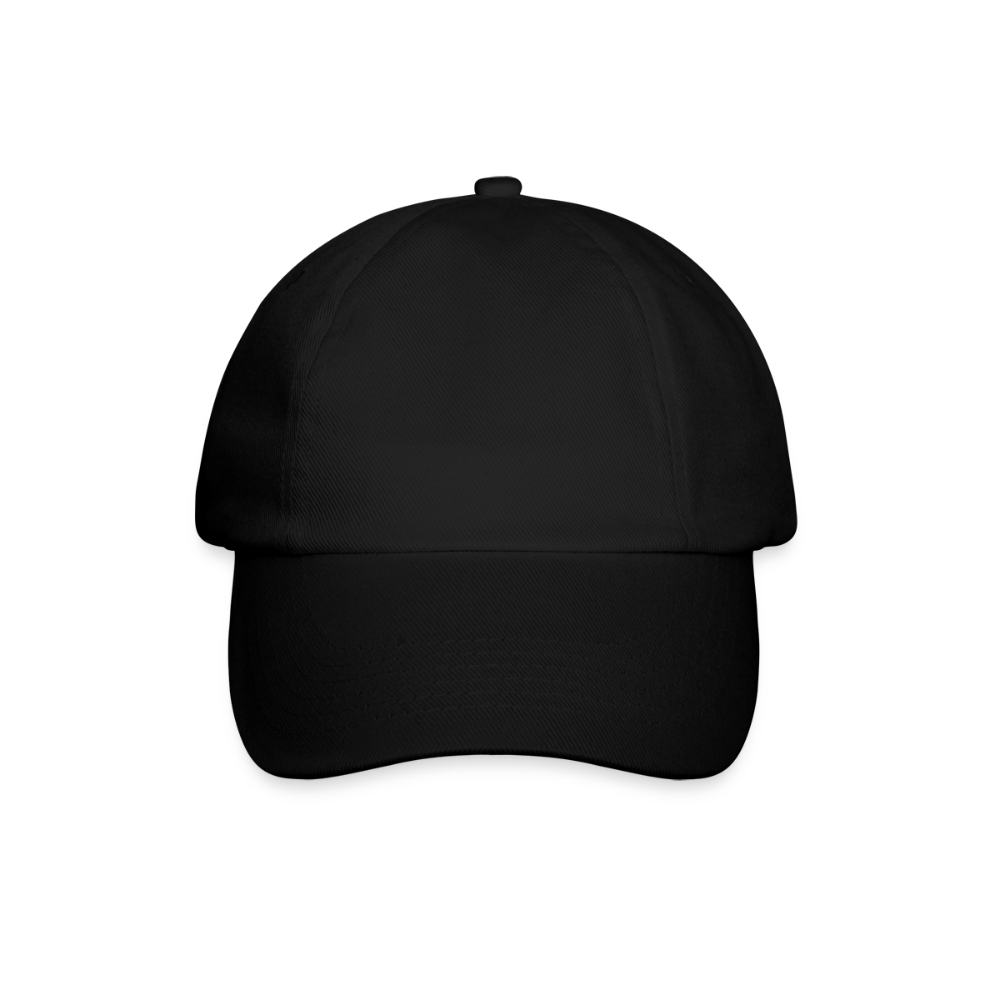 Baseballkappe - personalisierbar - Schwarz/Schwarz