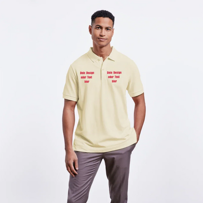 Stanley/Stella Unisex Bio-Poloshirt PREPSTER - personalisierbar - Natur