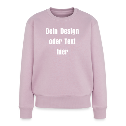 Frauen Premium Pullover - personalisierbar - Altrosa