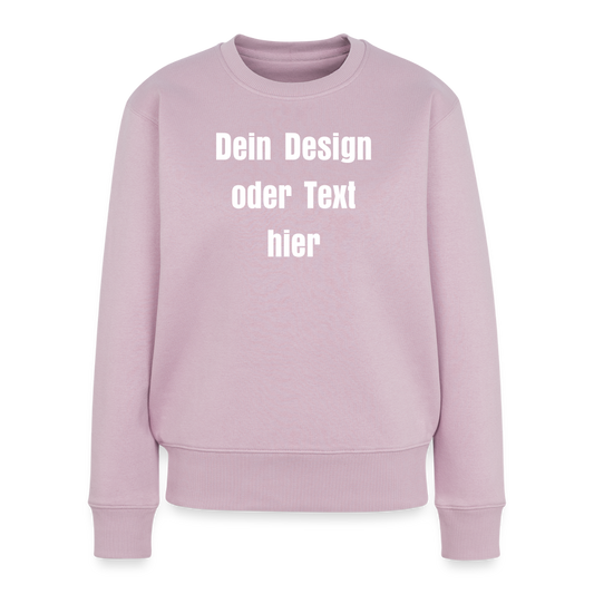 Frauen Premium Pullover - personalisierbar - Altrosa