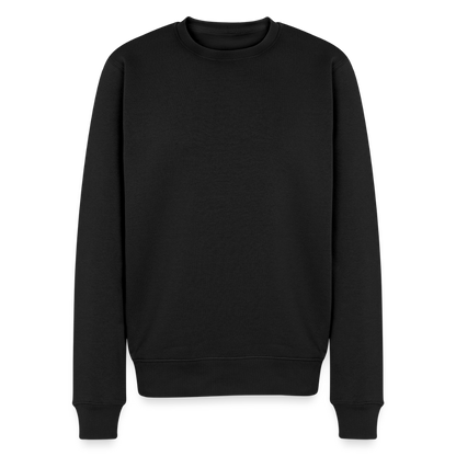 Männer Premium Pullover - personalisierbar - Schwarz