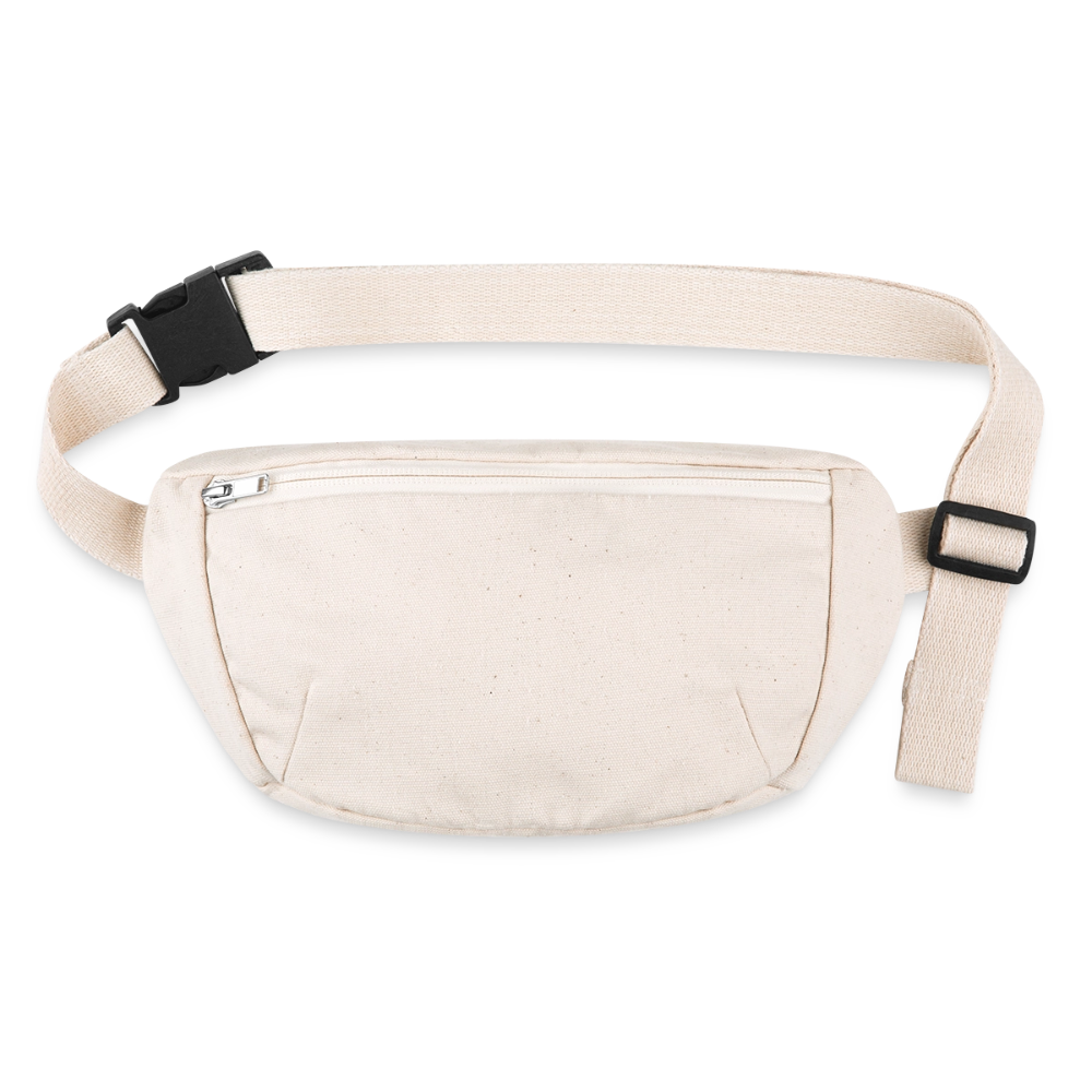 Stanley/Stella recycelte Gürteltasche - personalisierbar - Naturweiß