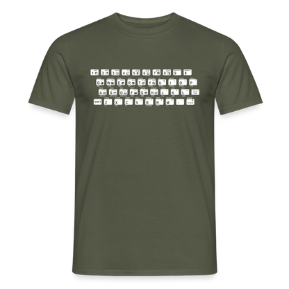 48K ZX Spectrum Retro T-Shirt für Herren - Militärgrün