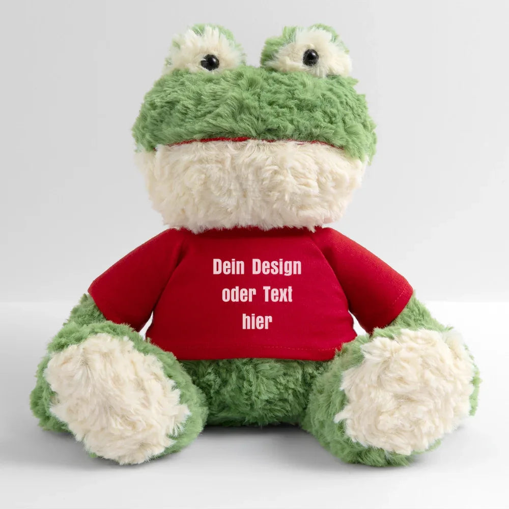 MiniFeet® Frosch Torge - personalisierbar - Rot