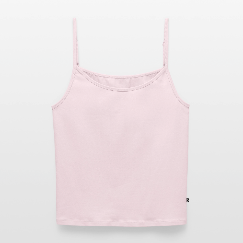 Frauen Spaghetti Tank Top - personalisierbar - Puderrosa