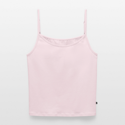 Frauen Spaghetti Tank Top - personalisierbar - Puderrosa