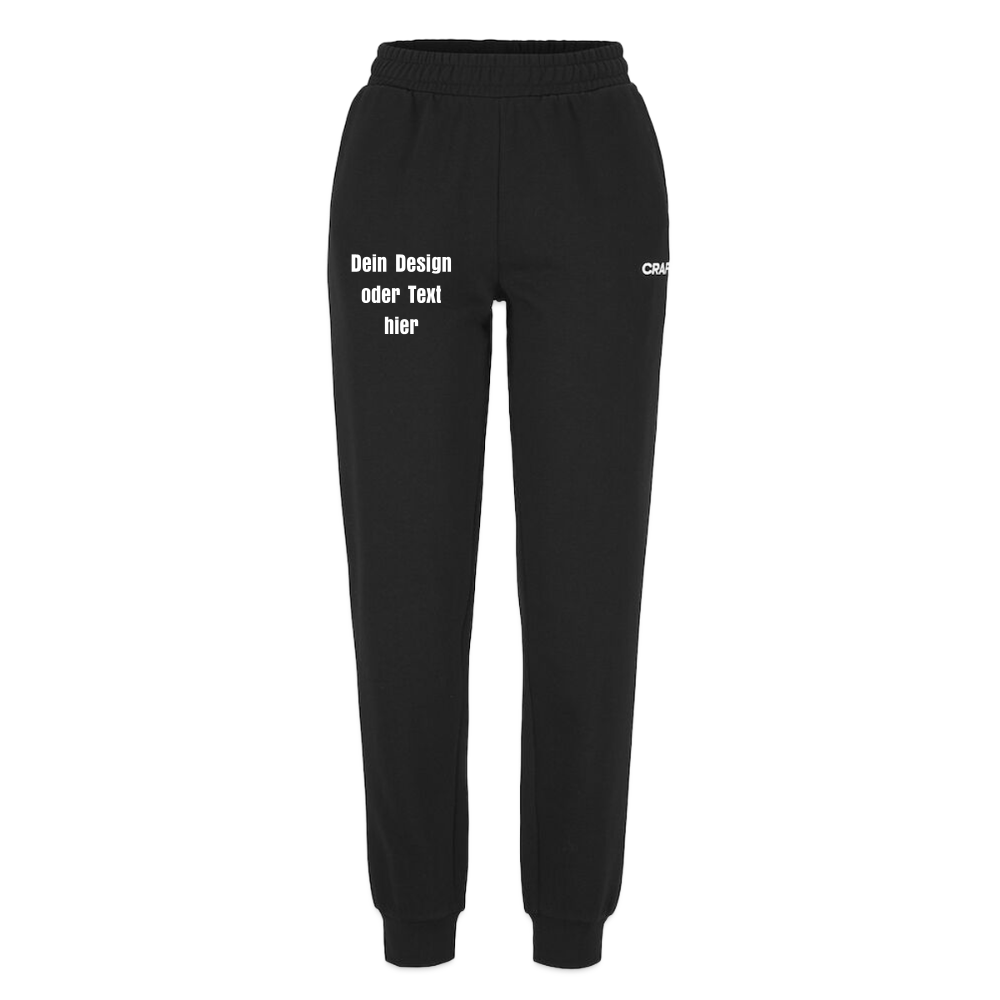 CRAFT Community 2.0 Frauen Sweathose - personalisierbar - Schwarz