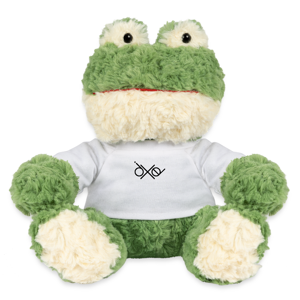 MiniFeet® Frosch Torge - personalisierbar - Weiß