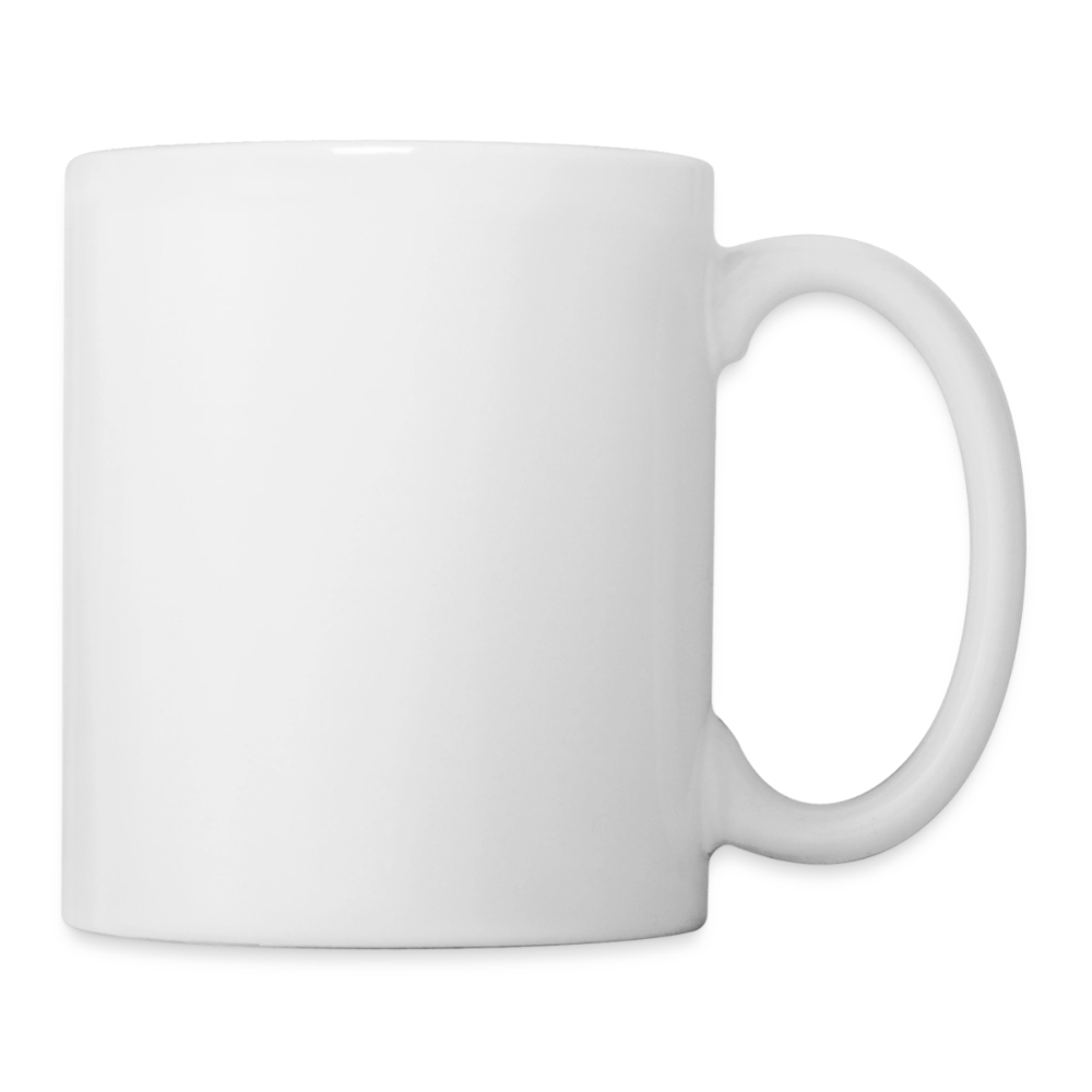 Keramiktasse 325 ml - personalisierbar - Weiß