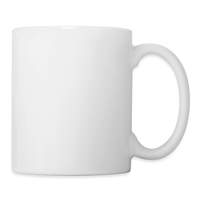 Keramiktasse 325 ml - personalisierbar - Weiß
