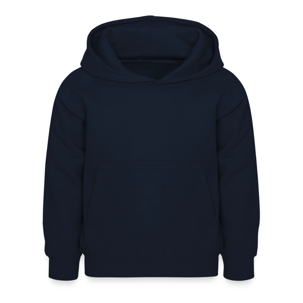 Kinder Hoodie - personalisierbare Vorder- und Rückseite - Navy