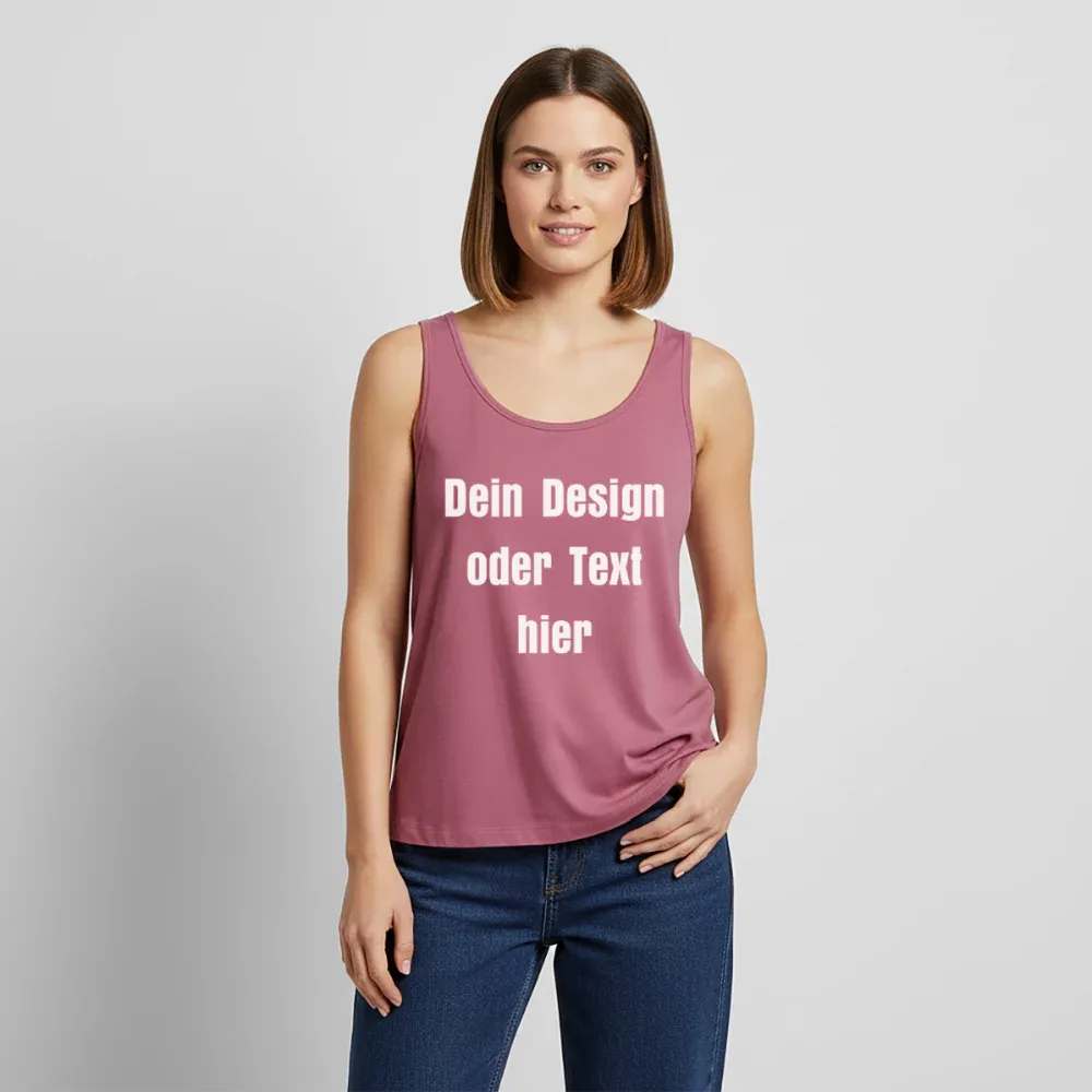 Frauen Premium Tank Top - personalisierbar - Mauve