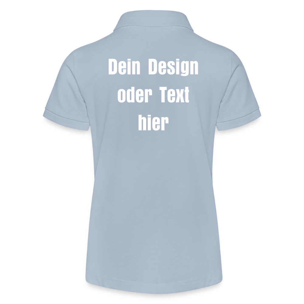 Stanley/Stella Teenager Bio-Poloshirt MINI SPRINTER - personalisierbar - sky Blue