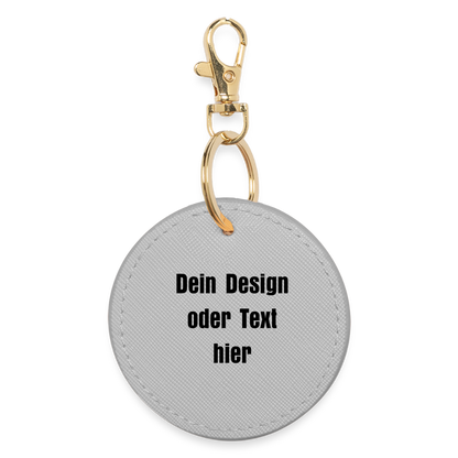 BOUTIQUE Schlüsselanhänger - personalisierbar - Grau