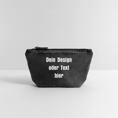 VINTAGE Täschchen - personalisierbar - Vintage Schwarz