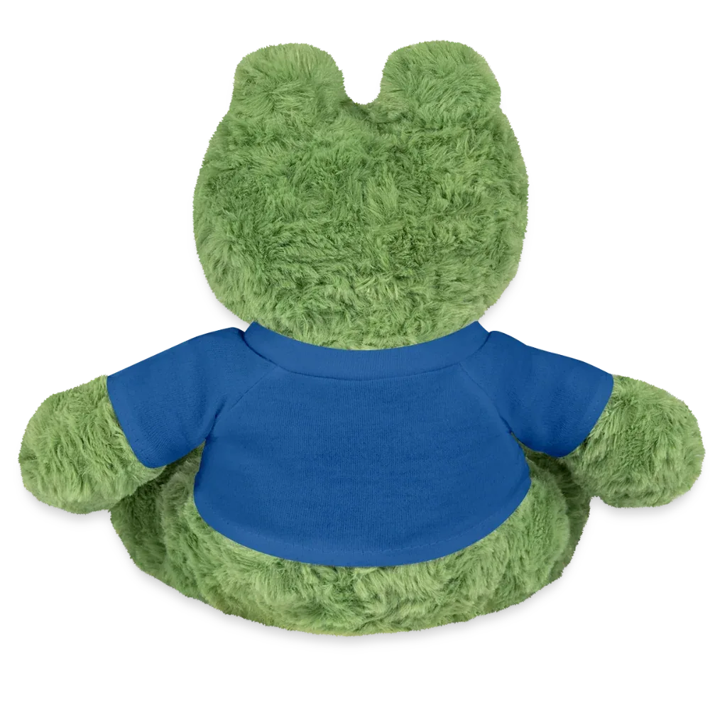 MiniFeet® Frosch Torge - personalisierbar - Königsblau