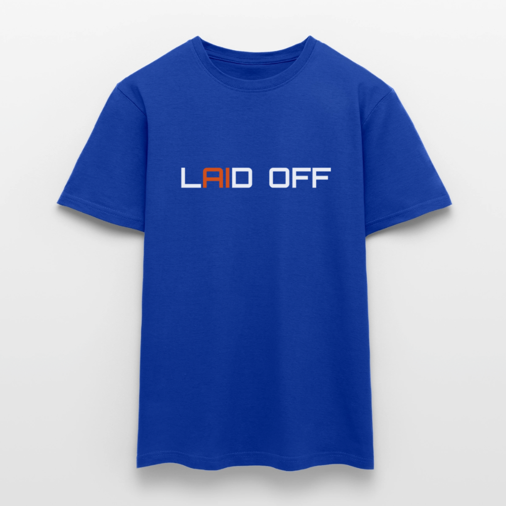Männer T-Shirt "Laid off" - Dunkelblau