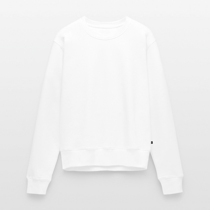 Frauen Premium Pullover - personalisierbar - Weiß