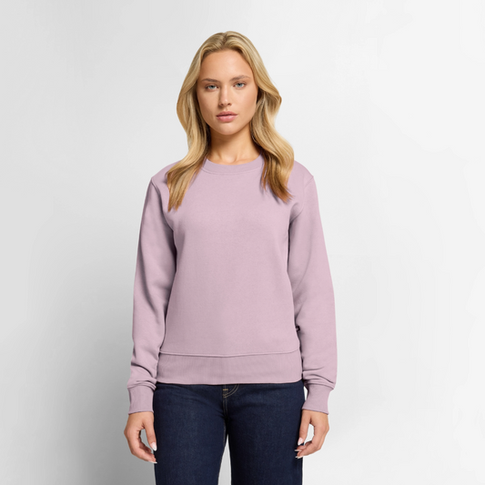 Frauen Premium Pullover - personalisierbar - Altrosa