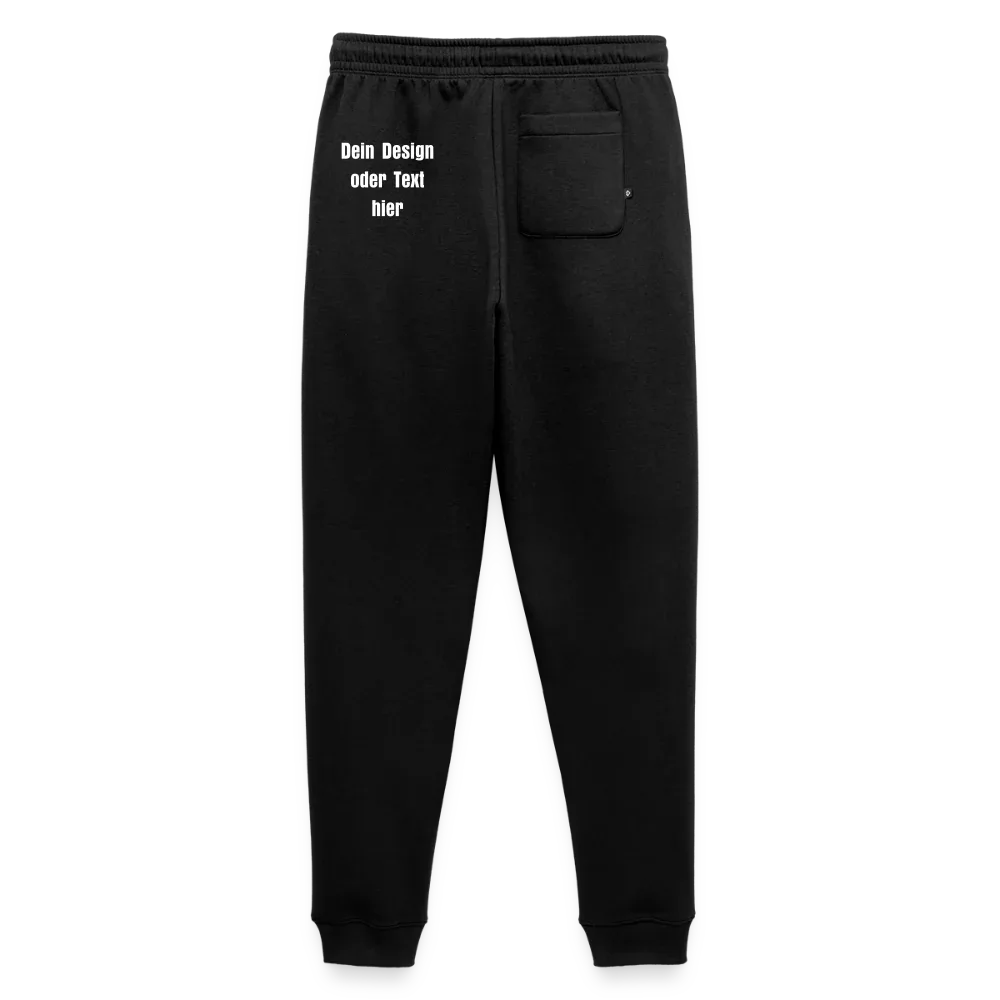 Männer Premium Bio Jogginghose - personalisierbar - Schwarz