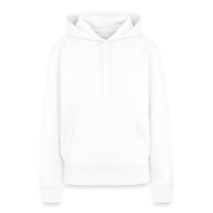 Frauen Premium Hoodie - personalisierbare Vorder- und Rückseite - Weiß