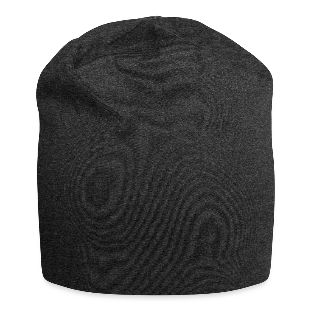 Jersey-Beanie - personalisierbar - Anthrazit