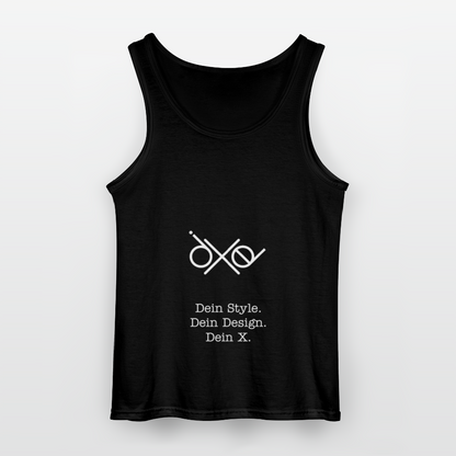 Gildan Männer Tank Top - personalisierbar - Schwarz