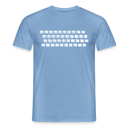 48K ZX Spectrum Retro T-Shirt für Herren - Carolina Blue