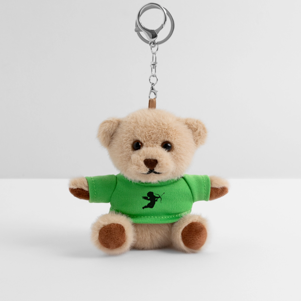 Kuscheltier Schlüsselanhänger - personalisierbar - Grün
