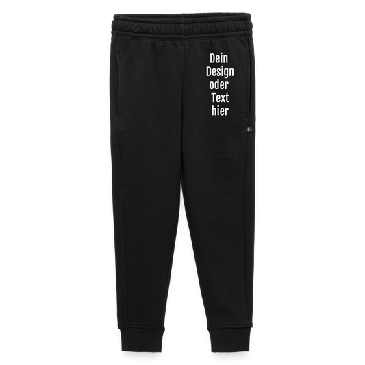 Kinder/Teenager Premium Sweathose  - personalisierbar - Schwarz