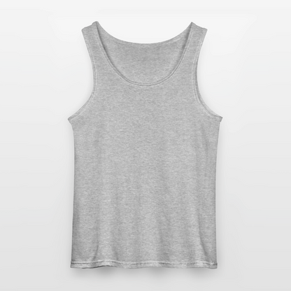 Gildan Männer Tank Top - personalisierbar - Grau meliert