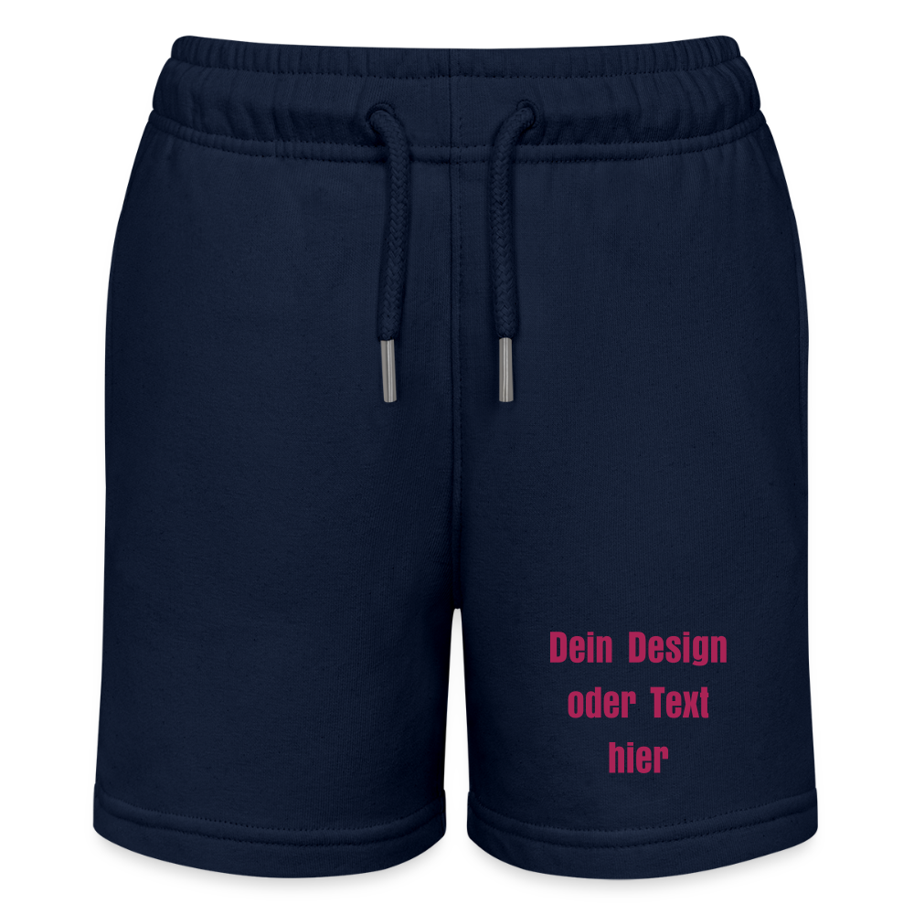 Stanley/Stella Teenager Bio-Joggingshorts MINI BOLTER - personalisierbar - Navy