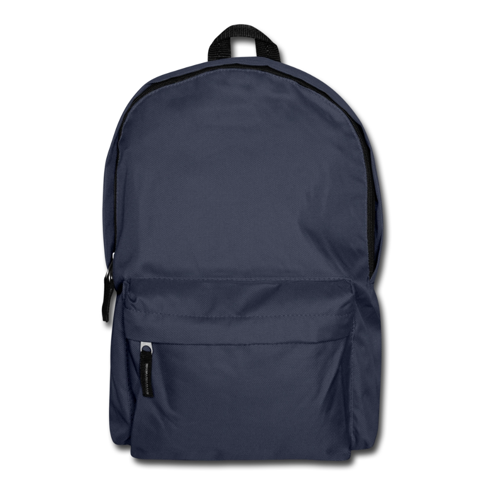Klassischer Rucksack - personalisierbar - Navy
