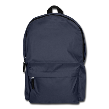 Klassischer Rucksack - personalisierbar - Navy