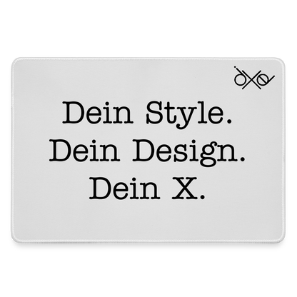 Gaming Mousepad - personalisierbar - Grau